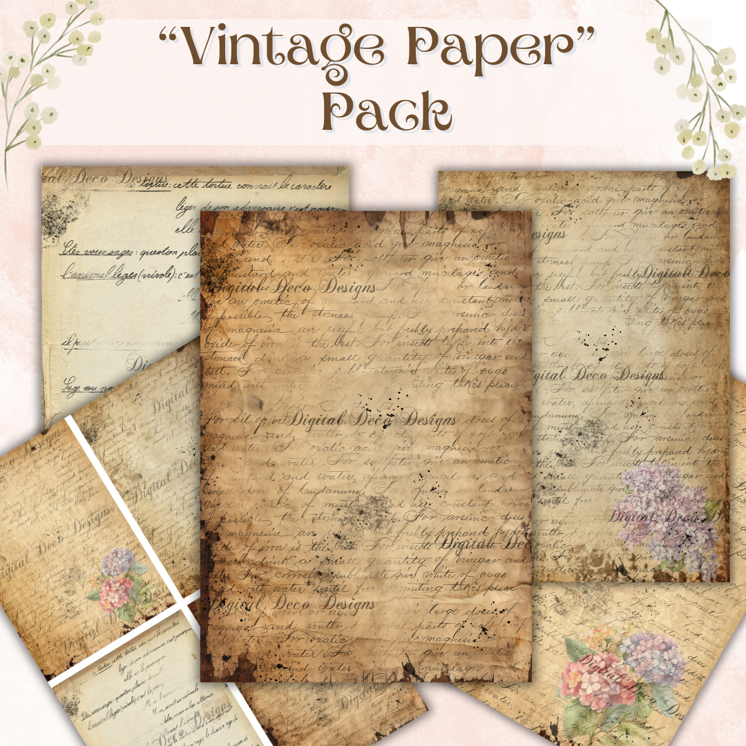 Classic Vintage Paper Mini Bundle