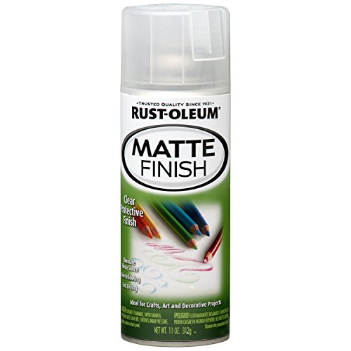 Rust-Oleum 267028 Specialty Matte Finish Spray, 11 oz, Clear