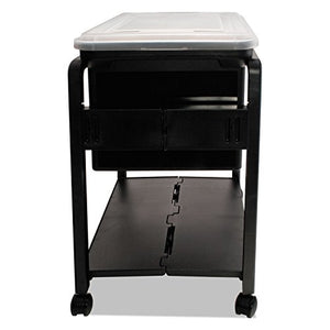 Innovative Storage SpaceMaker™ Fold 'N Roll™ Cart System, 21 3/4"H x 14 1/2"W x 18 1/2"D-Decoupage Paper