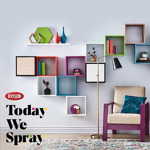 Krylon K01309 Gallery Series Artist and Clear Coatings Aerosol, 11-Ounce, UV-Resistant Matte Spray Paint, 11 ounce, 11 Oz-Decoupage Paper