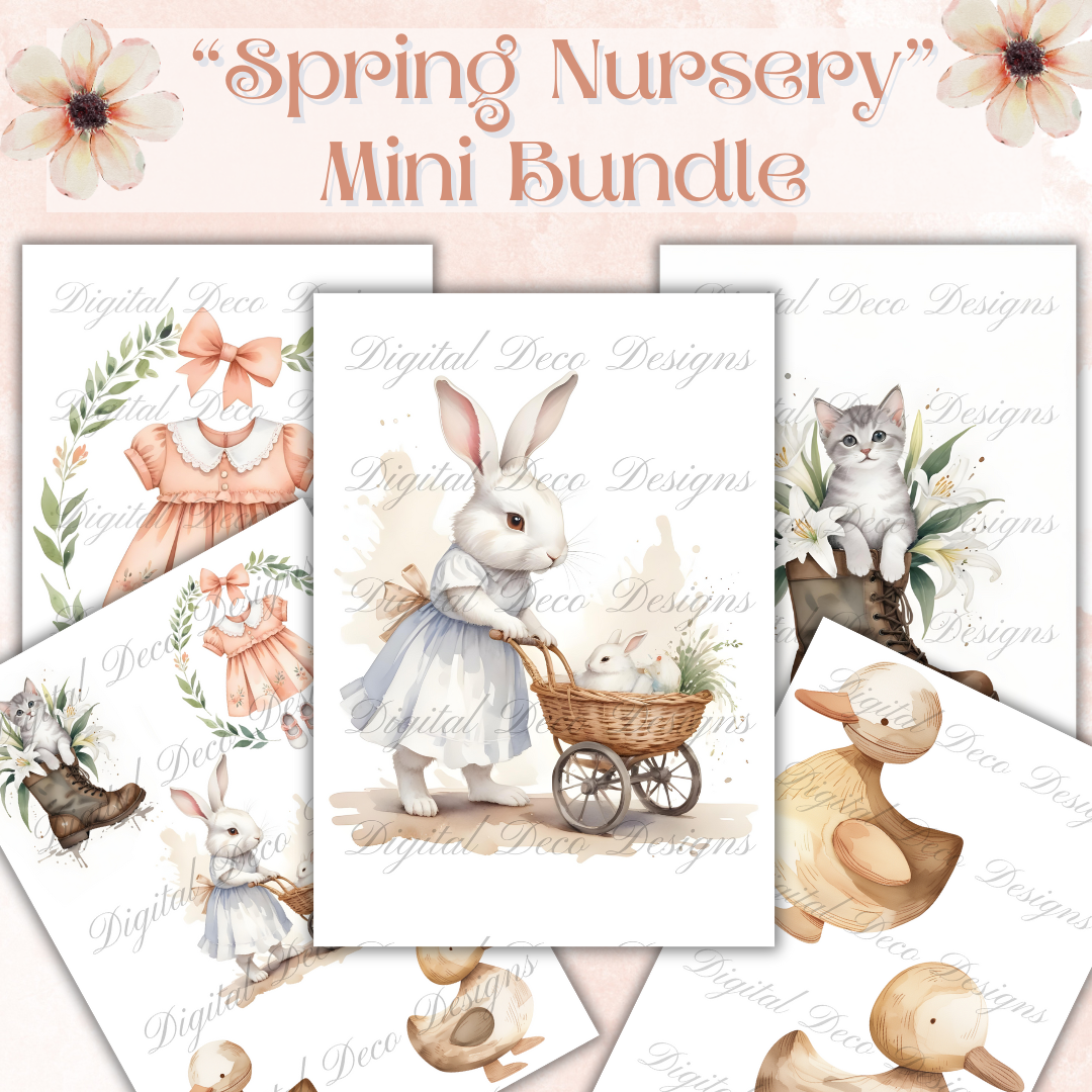 Mini Spring Nursery Bundle