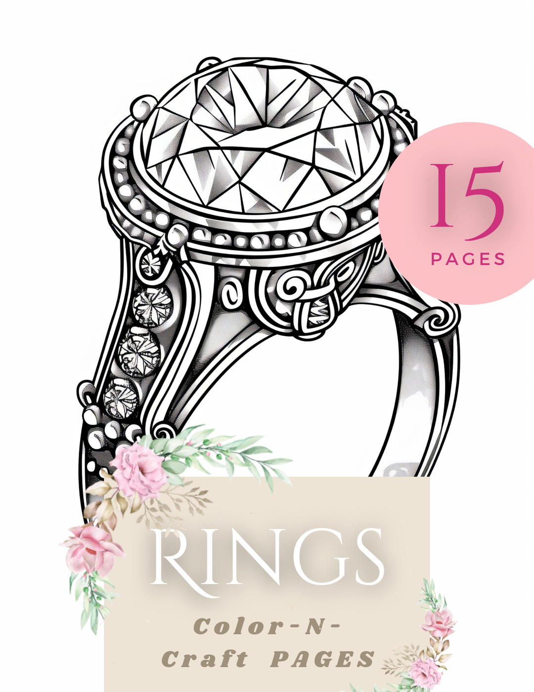 Digital Coloring Page Bundles