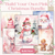 Build Your Own Pink Christmas Bundle-BYOB-Decoupage Paper