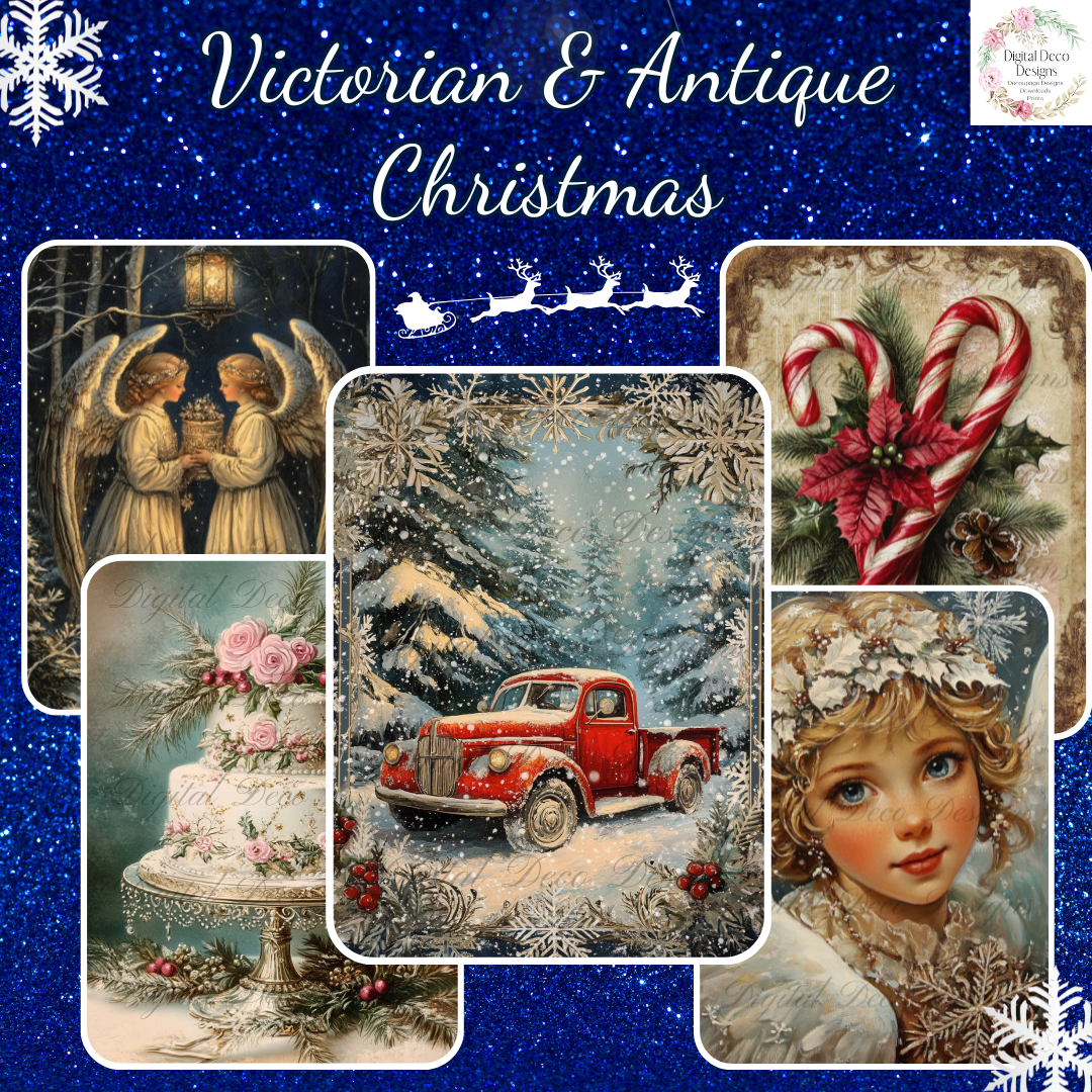 Build Your Own Victorian Antique Bundle-BYOB-Decoupage Paper