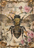 Fancy Bee 5 (#F070)-Decoupage Paper