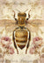 Fancy Bee 9 (#F074)-Decoupage Paper