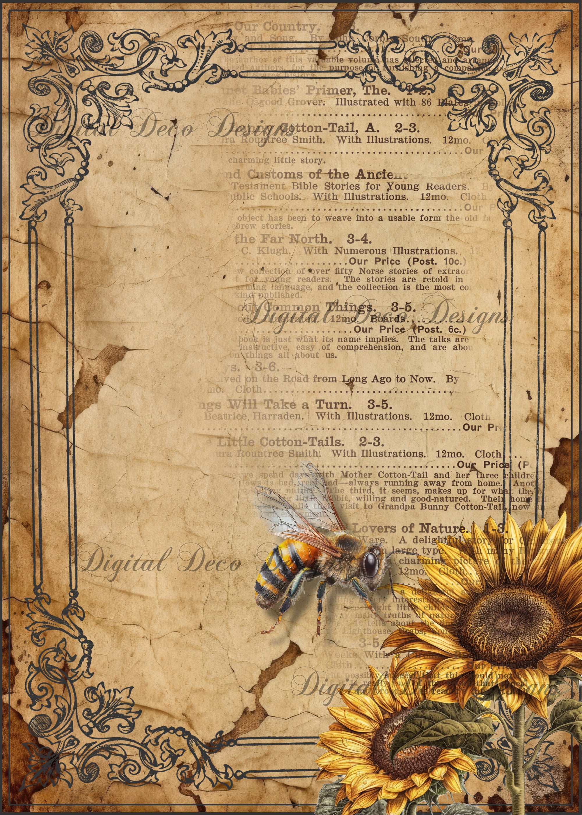 Bee A Sunflower 3 (#A022)