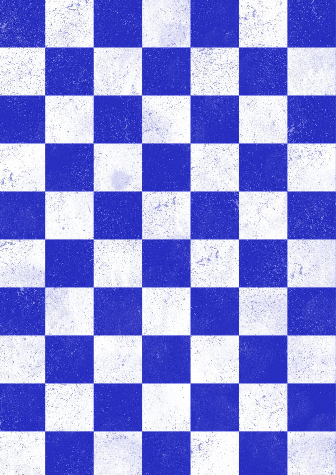 Blue and White Checks (#A034)-Digital Deco Designs
