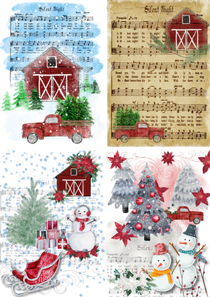 Holiday Collage Sheet Bundle