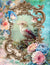 Dreamy Floral Birds 7 (Print Only) (#G092)-Decoupage Paper