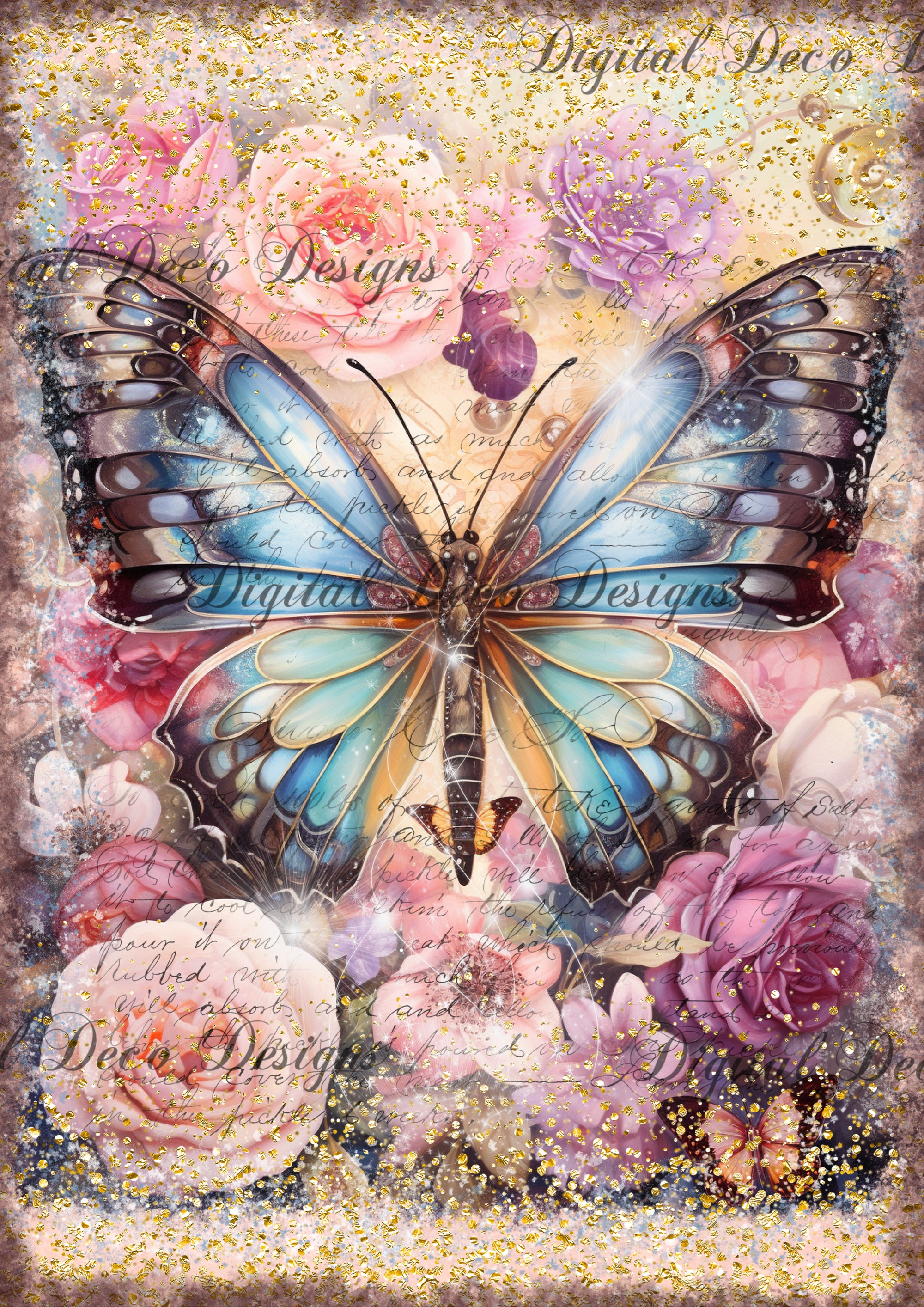 Enchanted Spring Butterfly 2 (Exclusive Members Designs) (#F029)