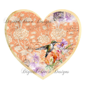 Hummingbirds Bundle (#Z030)-Decoupage Paper