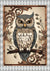 Hello Autumn Framed Owl (#H099)-Decoupage Paper