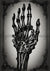 Hello Halloween Skele-Hand (#I011)-Decoupage Paper