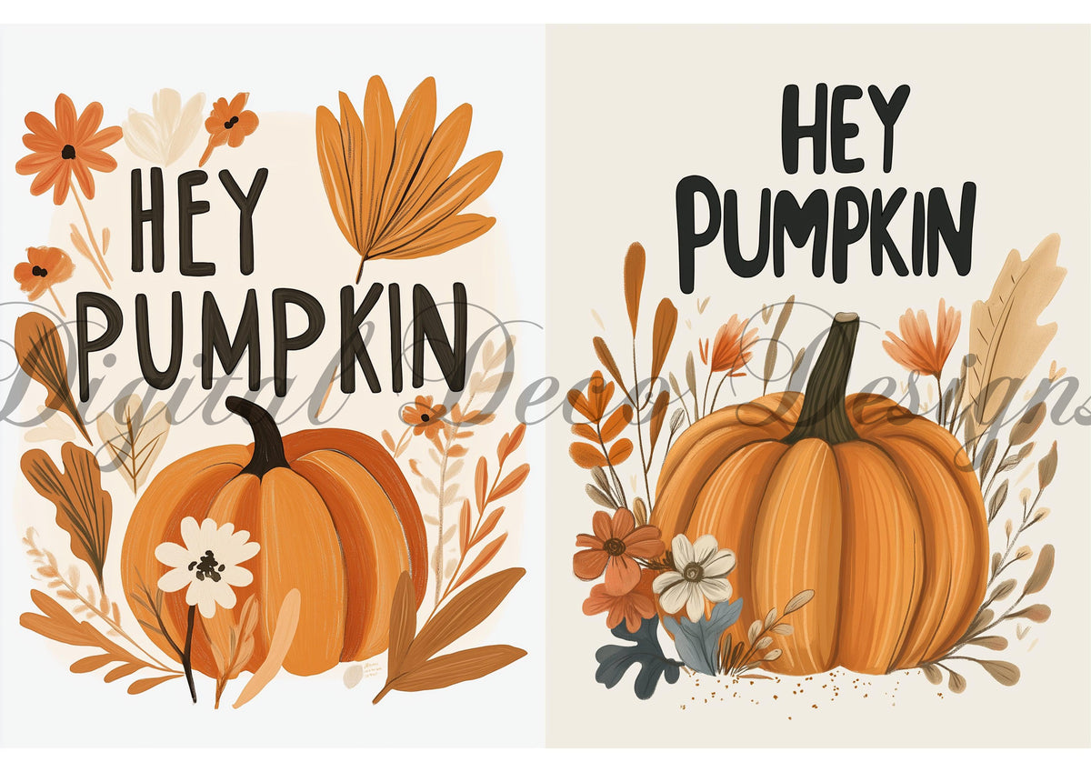 Hey Pumpkin Combo (#I079)-Digital Deco Designs