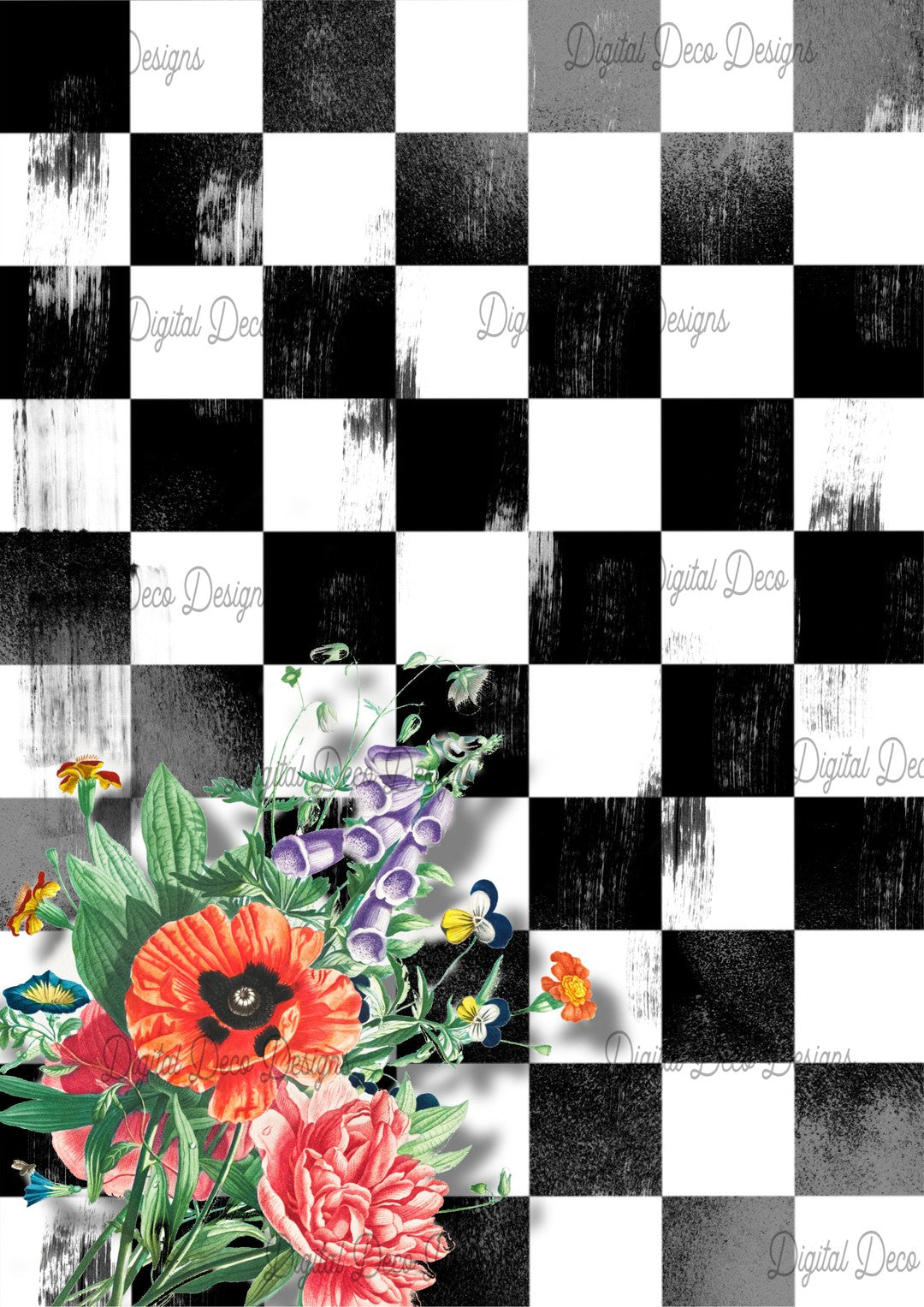 Botanicals 3 (#A051) (Exclusive Members Design)-Digital Deco Designs