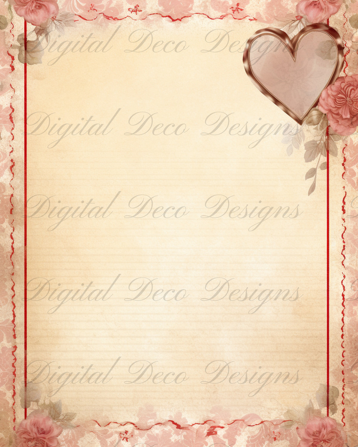 Old Love Background L078-Digital Deco Designs