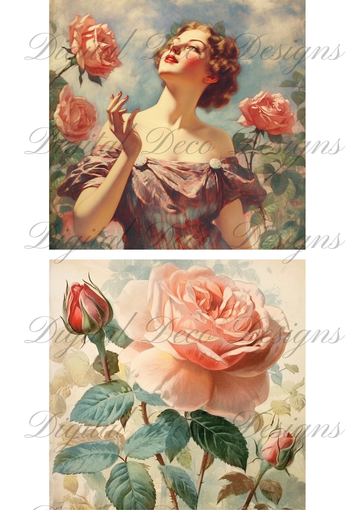 Old Love L070-Digital Deco Designs