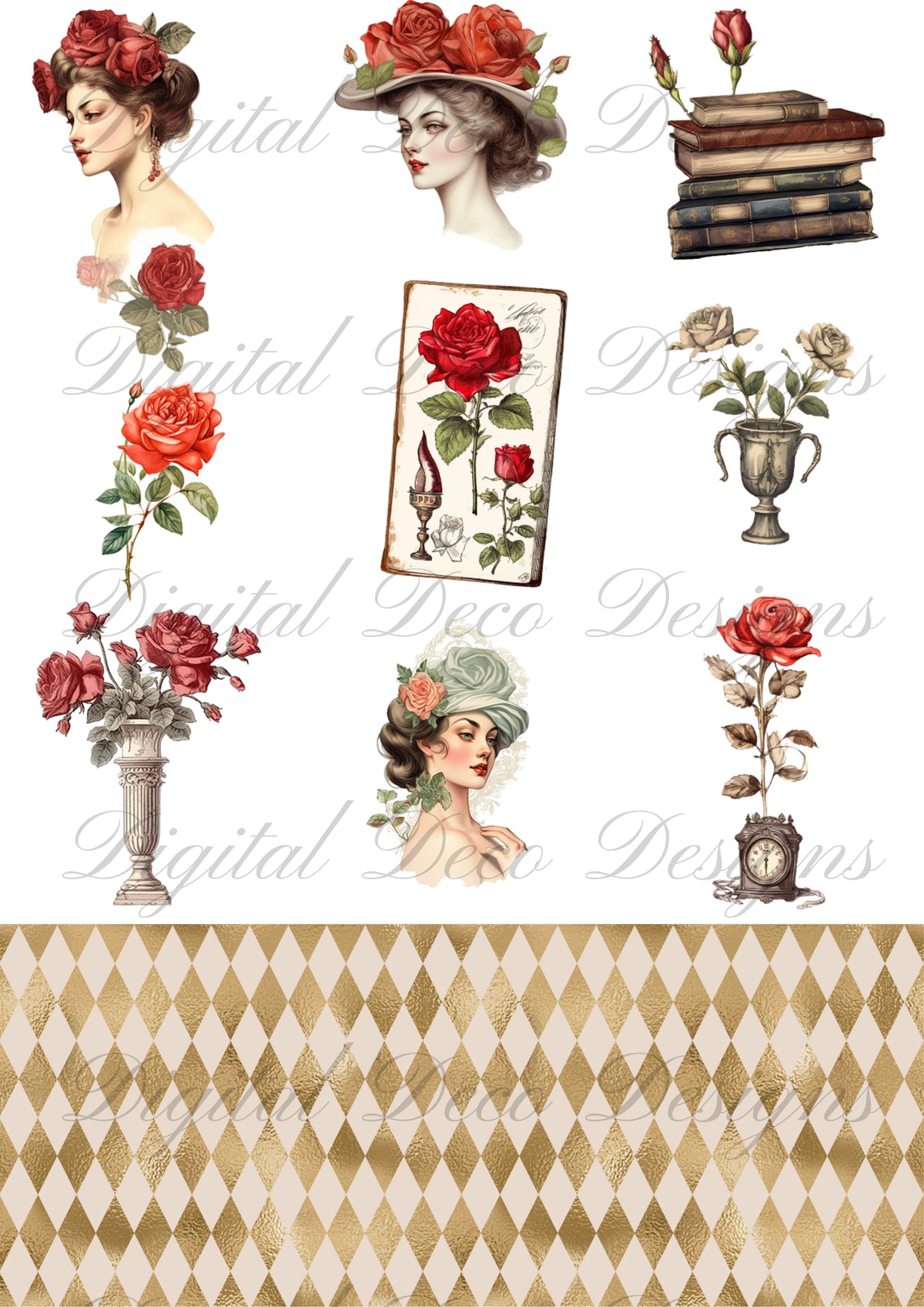 Old Love L072-Digital Deco Designs