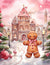 Pink Christmas Wonderland Gingerbread 2 (#H042)