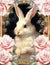 Rabbits in Pink 3 (Print Only) (#D069)
