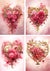 Regal Heart Collage Sheet Rectangle Minis (#D078)