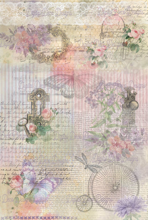 Always Pretty Bundle (#Z002)-Decoupage Paper