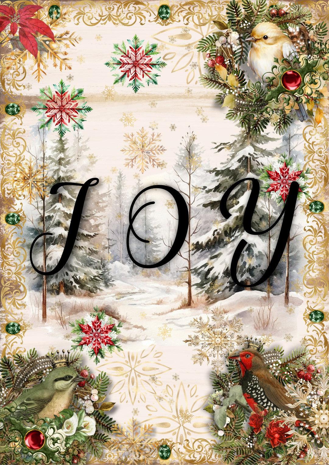 Snowflake Sparkle Antique Edition (#E008)-Digital Deco Designs