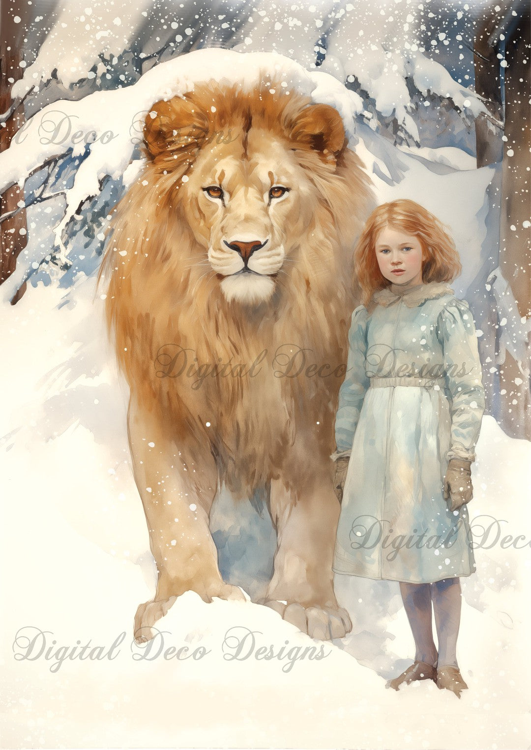 Treck Through The Taiga (#E060) (Exclusive Members Design)-Digital Deco Designs