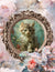 Dreamy Floral Kitten 1 (Print Only) (#G028)-Decoupage Paper