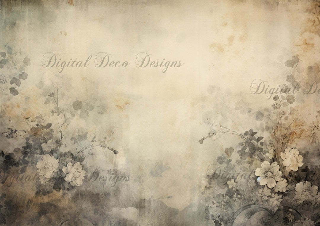 Vintage Grunge Wallpaper Black Background (#E083)-Digital Deco Designs