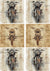 Vintage Motorcycle Square Collage 2 (#F088)