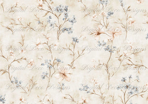 Muted Wildflowers L0096-Digital Deco Designs