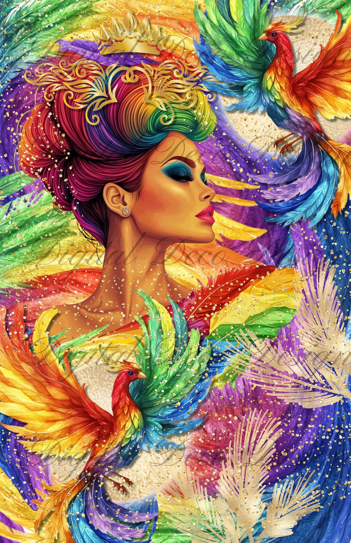 Pride Bundle N063 (6 Designs)-Decoupage Paper