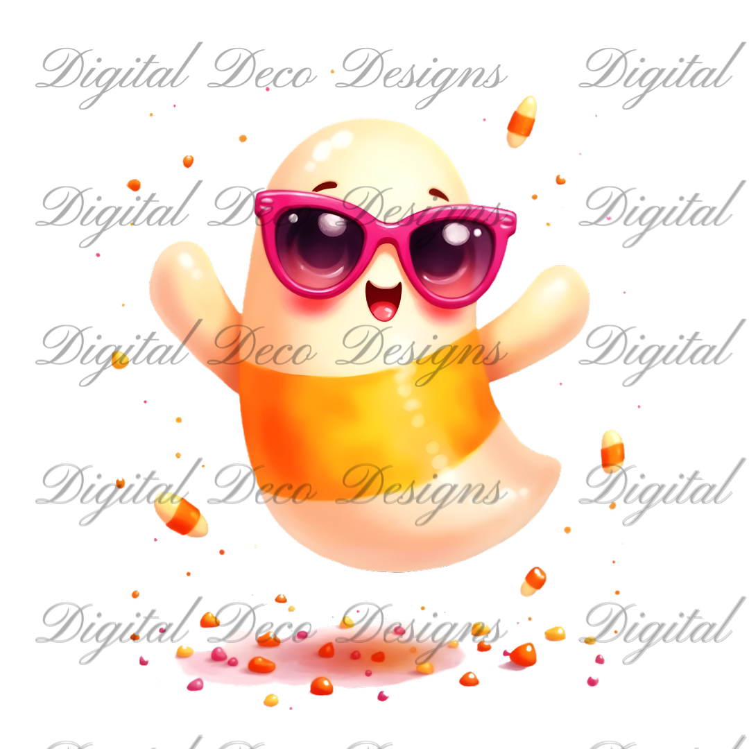 Summerween Clip Art Bundle (Digital Download Only)-Decoupage Paper