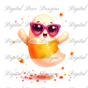 Summerween Clip Art Bundle (Digital Download Only)-Decoupage Paper
