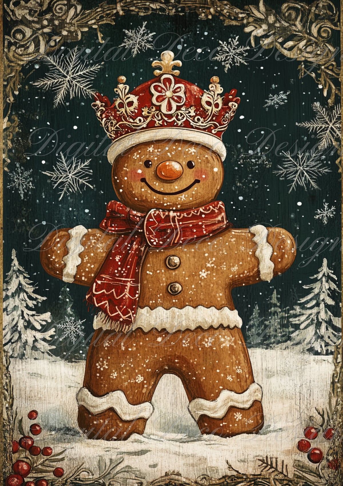 (#J007) (Exclusive Members Design)-Digital Deco Designs