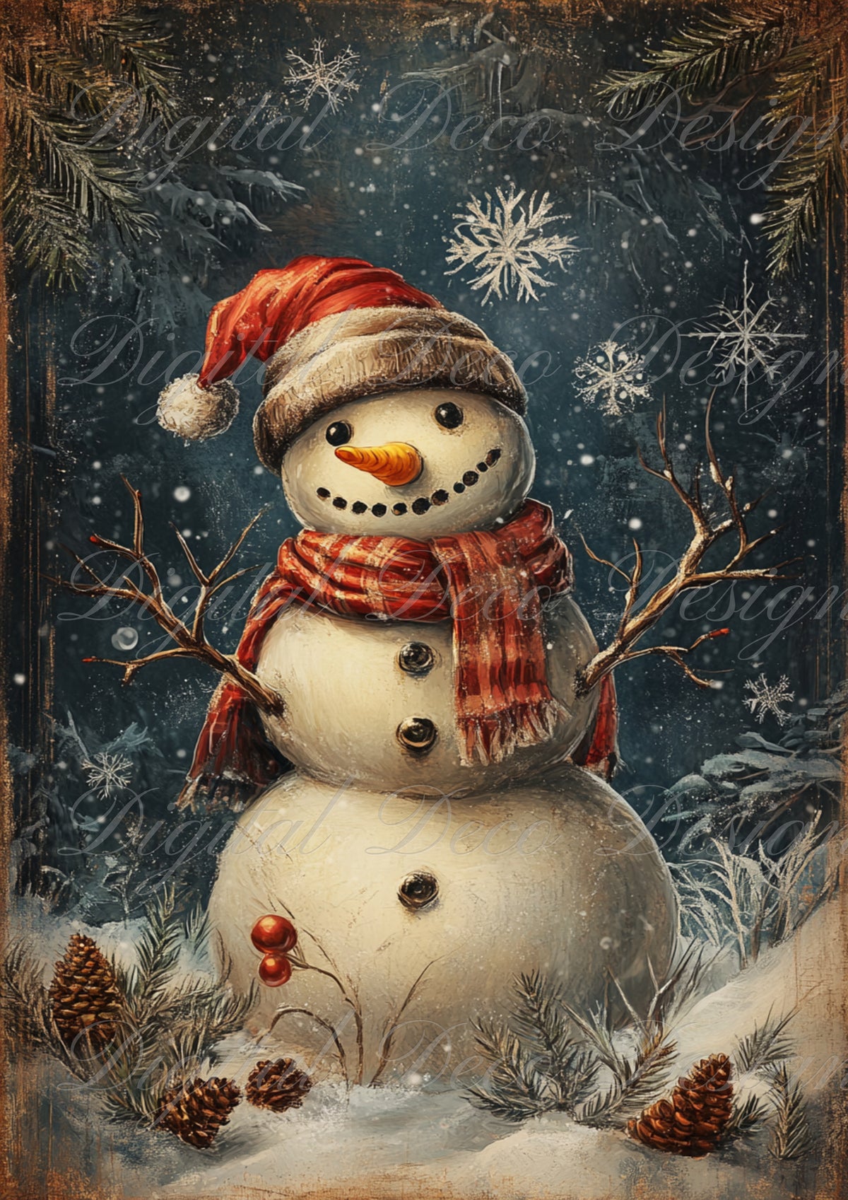 (#J010) (Exclusive Members Design)-Digital Deco Designs