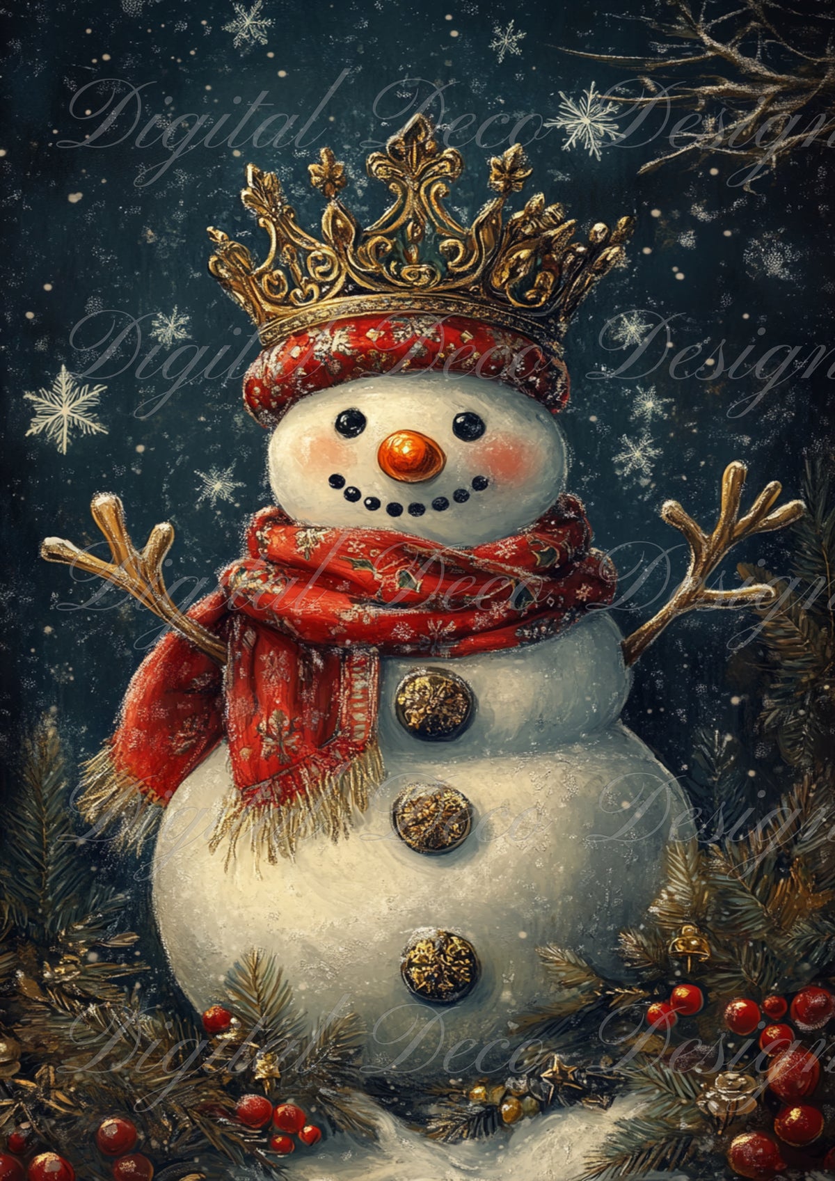 (#J011) (Exclusive Members Design)-Digital Deco Designs