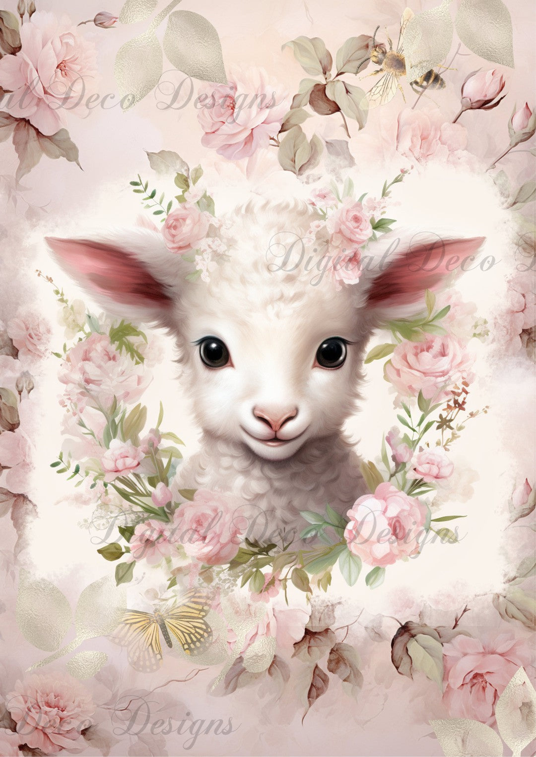 Greta (#B065)-Digital Deco Designs