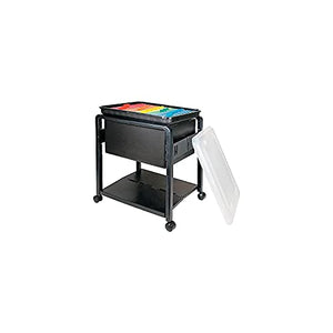 Innovative Storage SpaceMaker™ Fold 'N Roll™ Cart System, 21 3/4"H x 14 1/2"W x 18 1/2"D