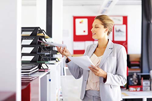 Officemate Recycled Desk Tray, Side Load, 15 1/8 x 8 7/8 x 15, Letter/A4, 6/PK (26212)-Decoupage Paper