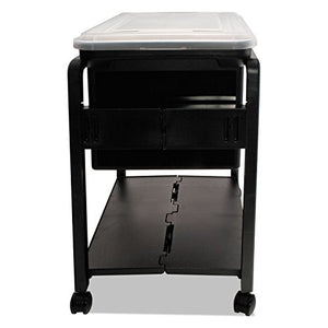 Innovative Storage SpaceMaker™ Fold 'N Roll™ Cart System, 21 3/4"H x 14 1/2"W x 18 1/2"D
