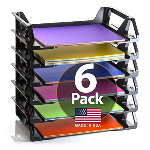 Officemate Recycled Desk Tray, Side Load, 15 1/8 x 8 7/8 x 15, Letter/A4, 6/PK (26212)-Decoupage Paper