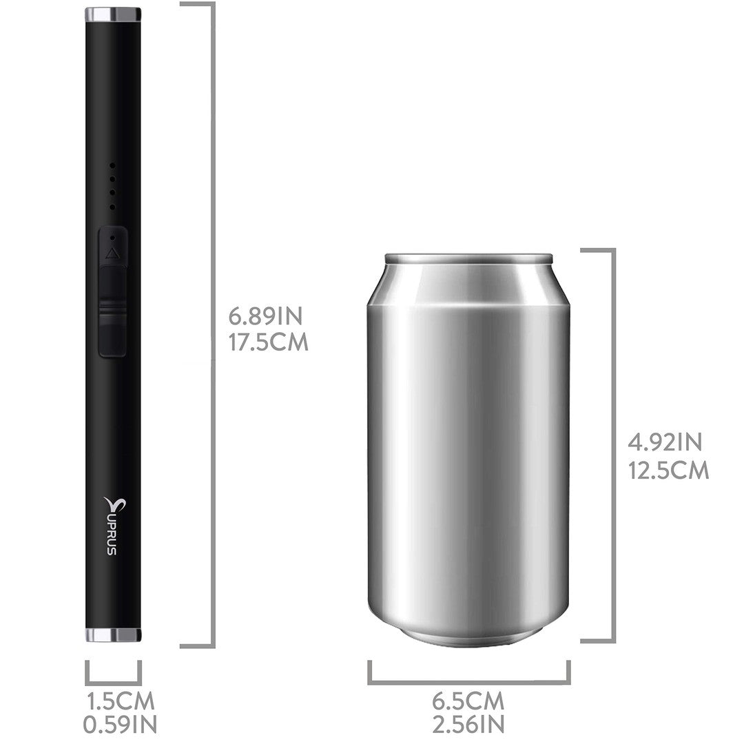 SUPRUS Lighter Electric Candle USB Type C Rechargeable Lighter with Upgraded LED Battery Display Safety Switch Flameless Plasma Windproof for Cooking BBQs Fireworks-Decoupage Paper