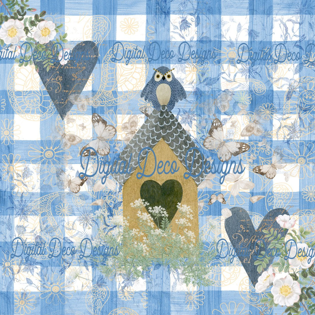 Country Summer (#B016) (Exclusive Members Design)-Digital Deco Designs