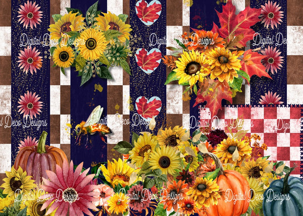 Fall Whimsy (#B042) - Digital Deco Designs