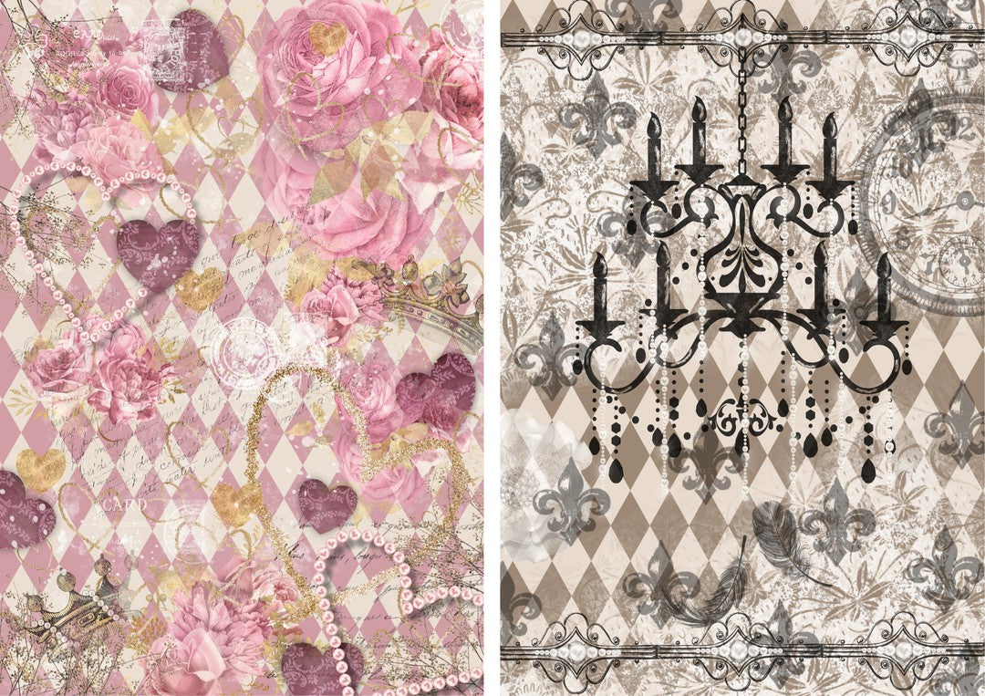 Glamentine Chand La La Combo Sheet (#B063)-Digital Deco Designs