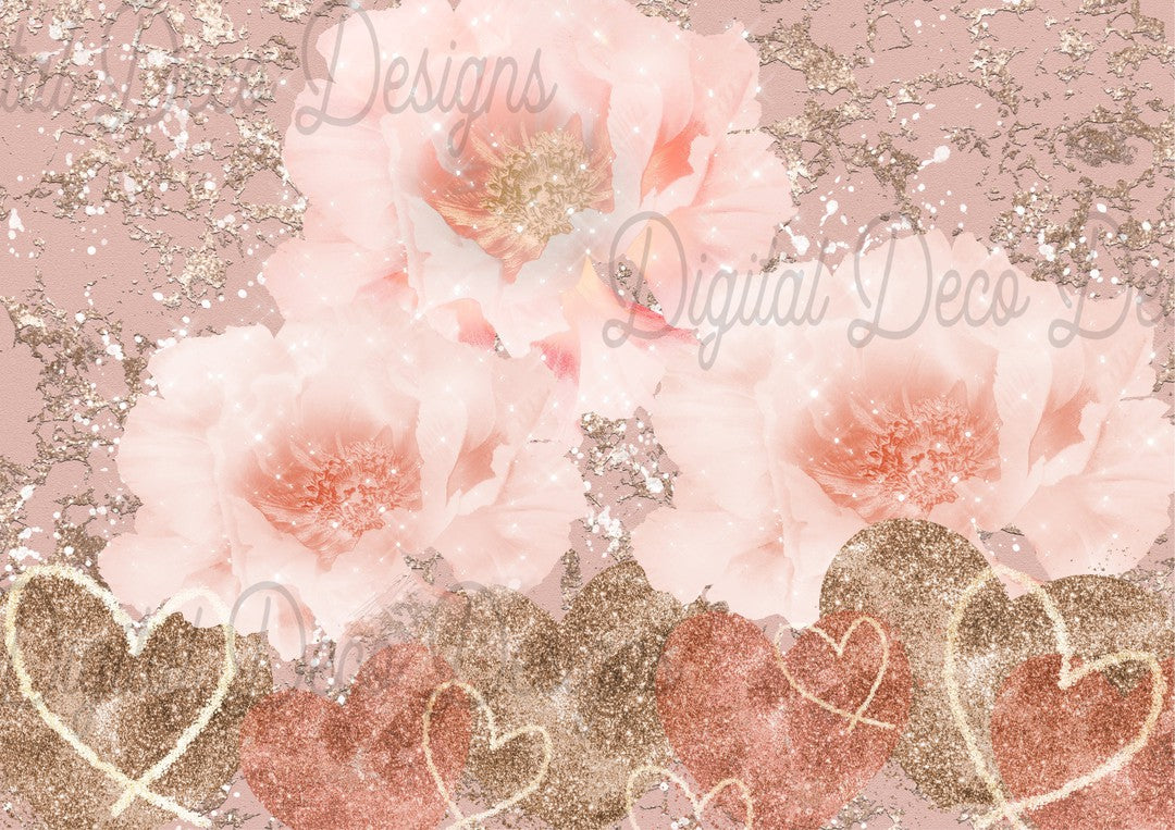 Glitter Everywhere (#B064)-Digital Deco Designs