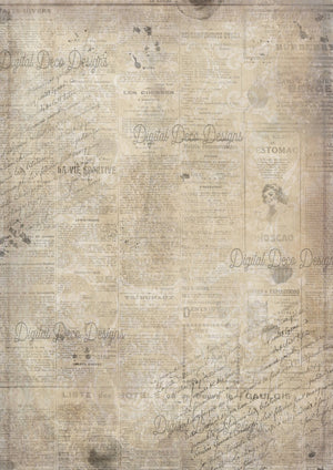 Grunge Paper Bundle (Physical Print)